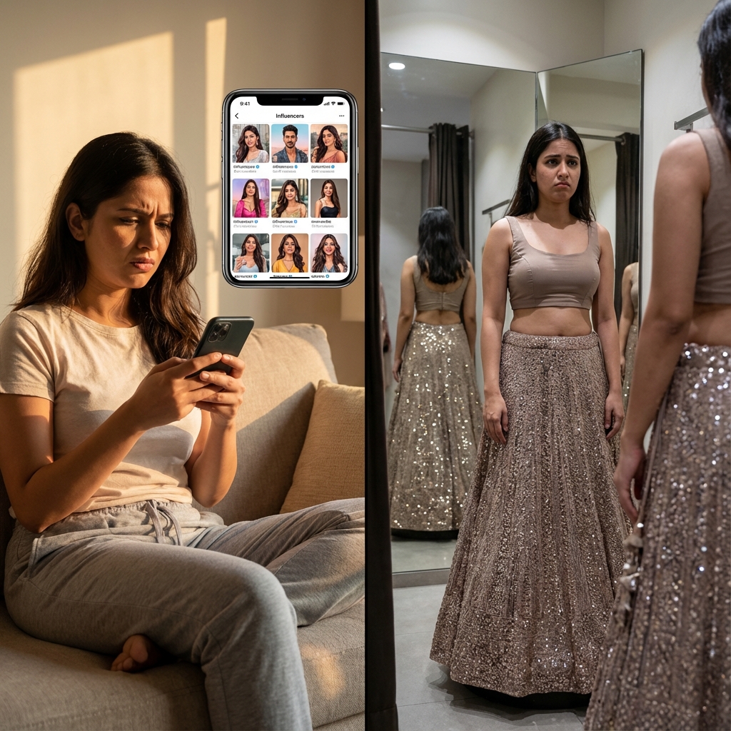 Influencer looks don't feel like you