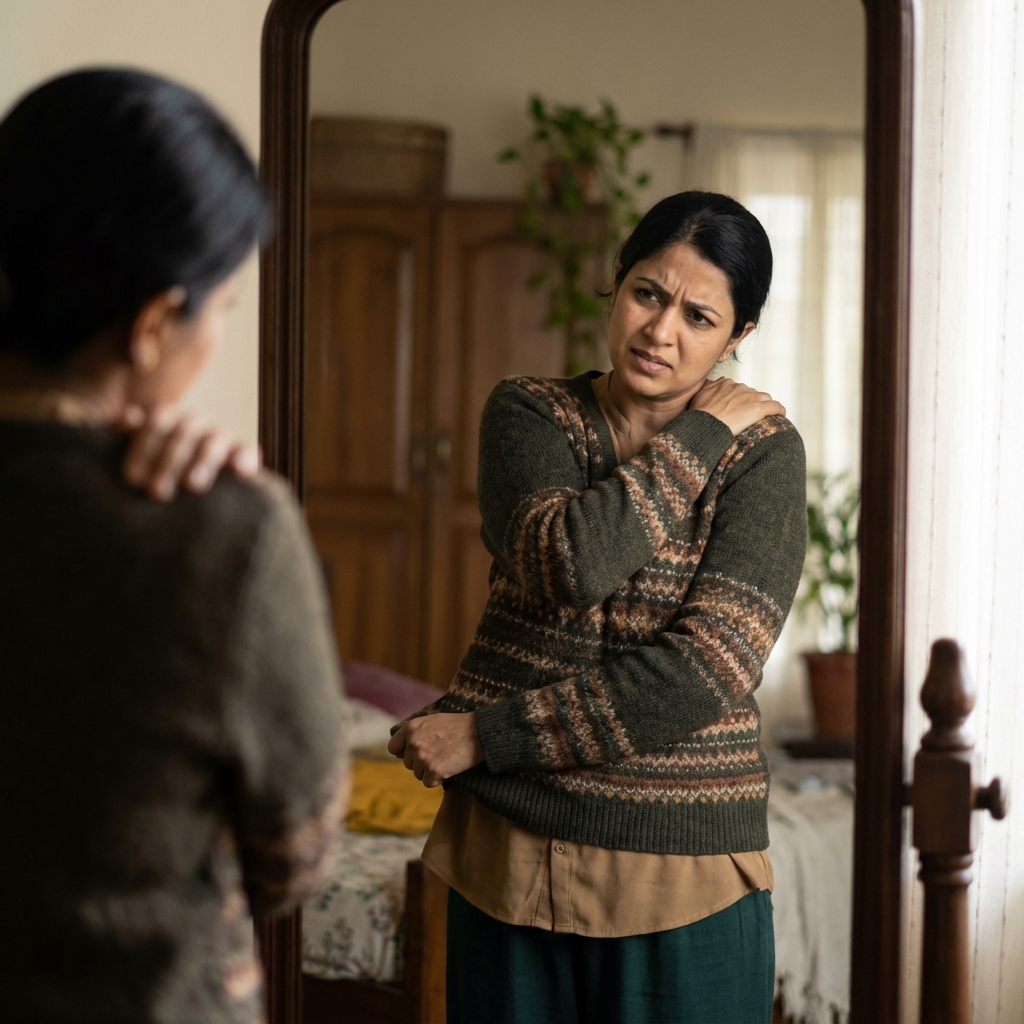 Clothes feel uncomfortable